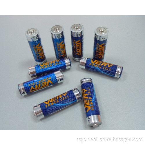 High Quality 1.5V Alkaline Battery AA/Lr6